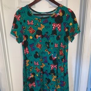 Lularoe Disney Carly Small Minnie Mouse